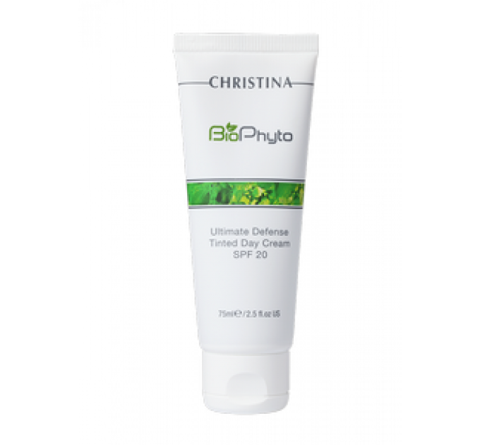 Christina Bio Phyto Ultimate Defense Tinted Day Cream SPF 20 дневной крем 